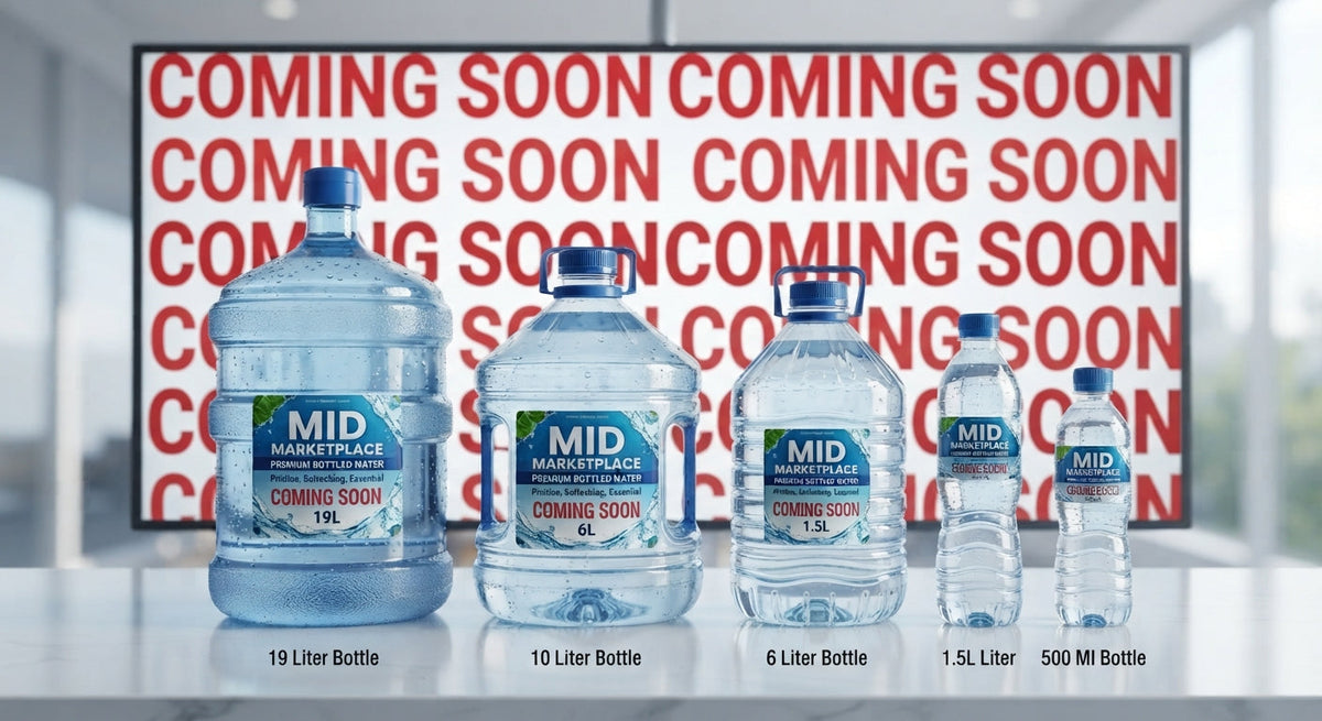 MID Marketplace Bottled Water Coming Soon