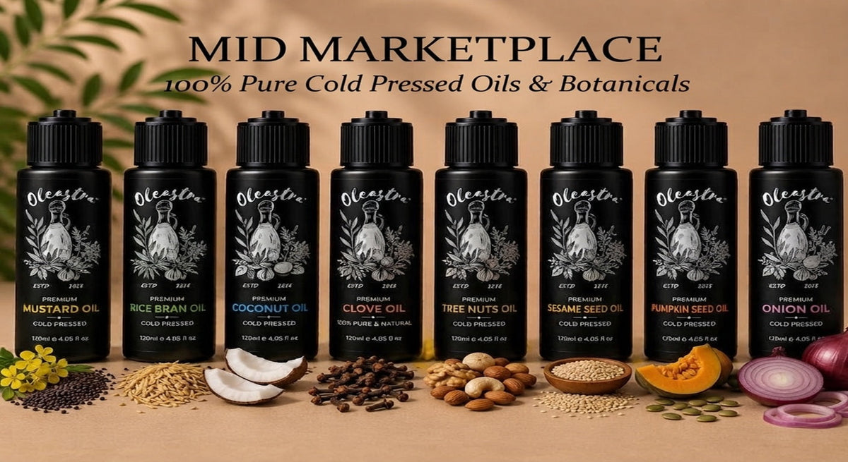 MID Marketplace 100% Pure Cold Pressed Oils & Botanicals