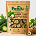 Purevita Dehydrated Bitter Gourd (Karela) Slices 100 g
