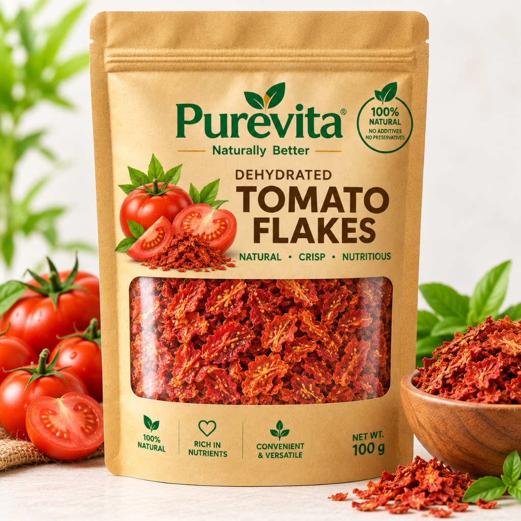 Purevita Dehydrated Tomato Flakes 100 g
