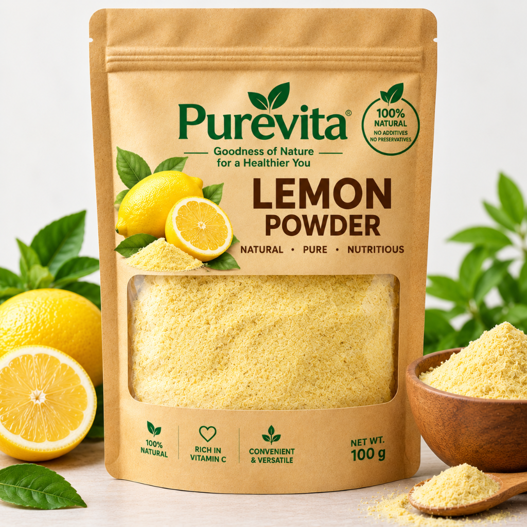 Purevita Dehydrated Lemon Powder 100 g