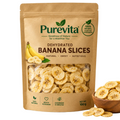 Purevita Dehydrated Banana Slices 100 g
