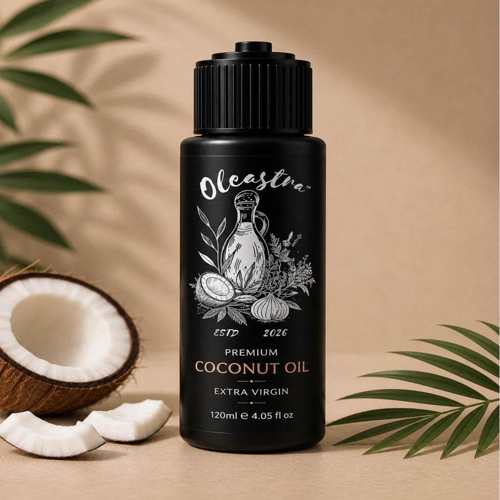 Oleastra Coconut Oil (Cold Pressed) 100% Pure 120 ml