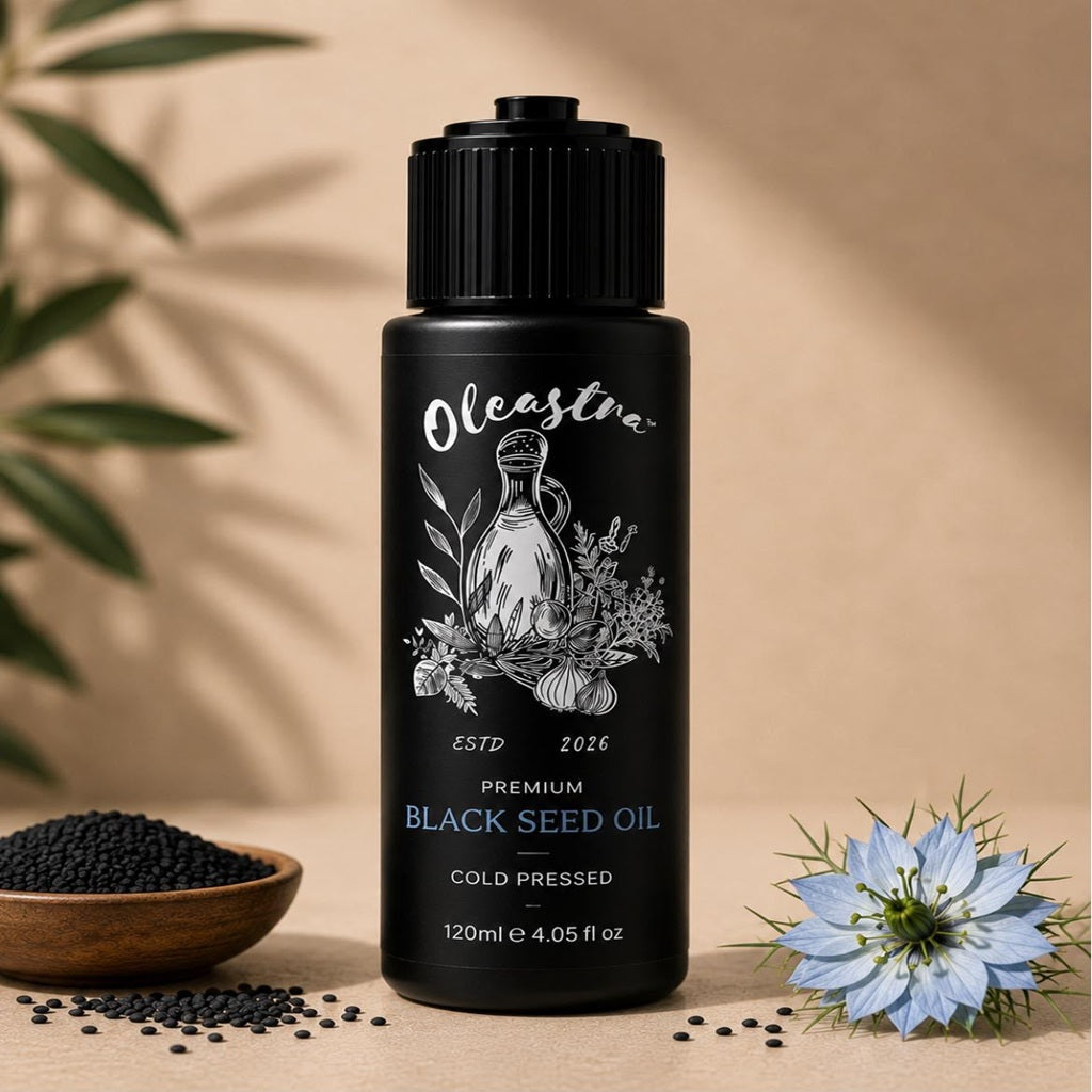 Oleastra Black Seed Oil (Kalonji) – Cold Pressed 100% Pure 120 ml
