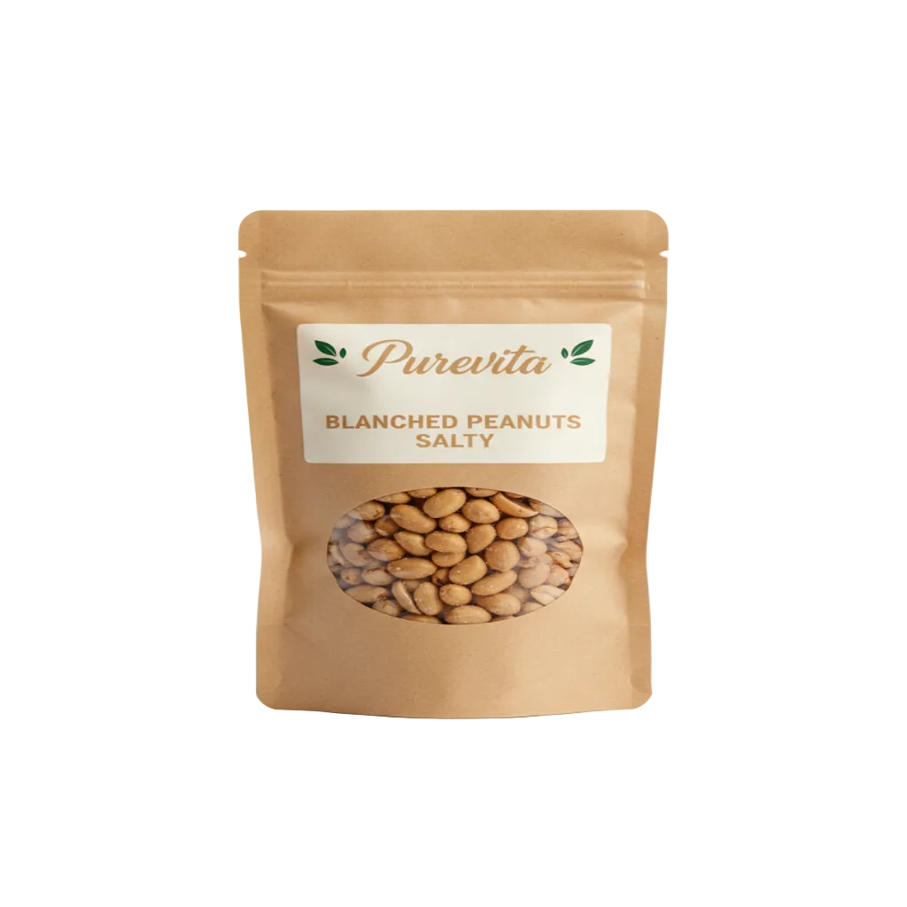 Purevita Blanched Peanuts Salty (Roasted) 250 g