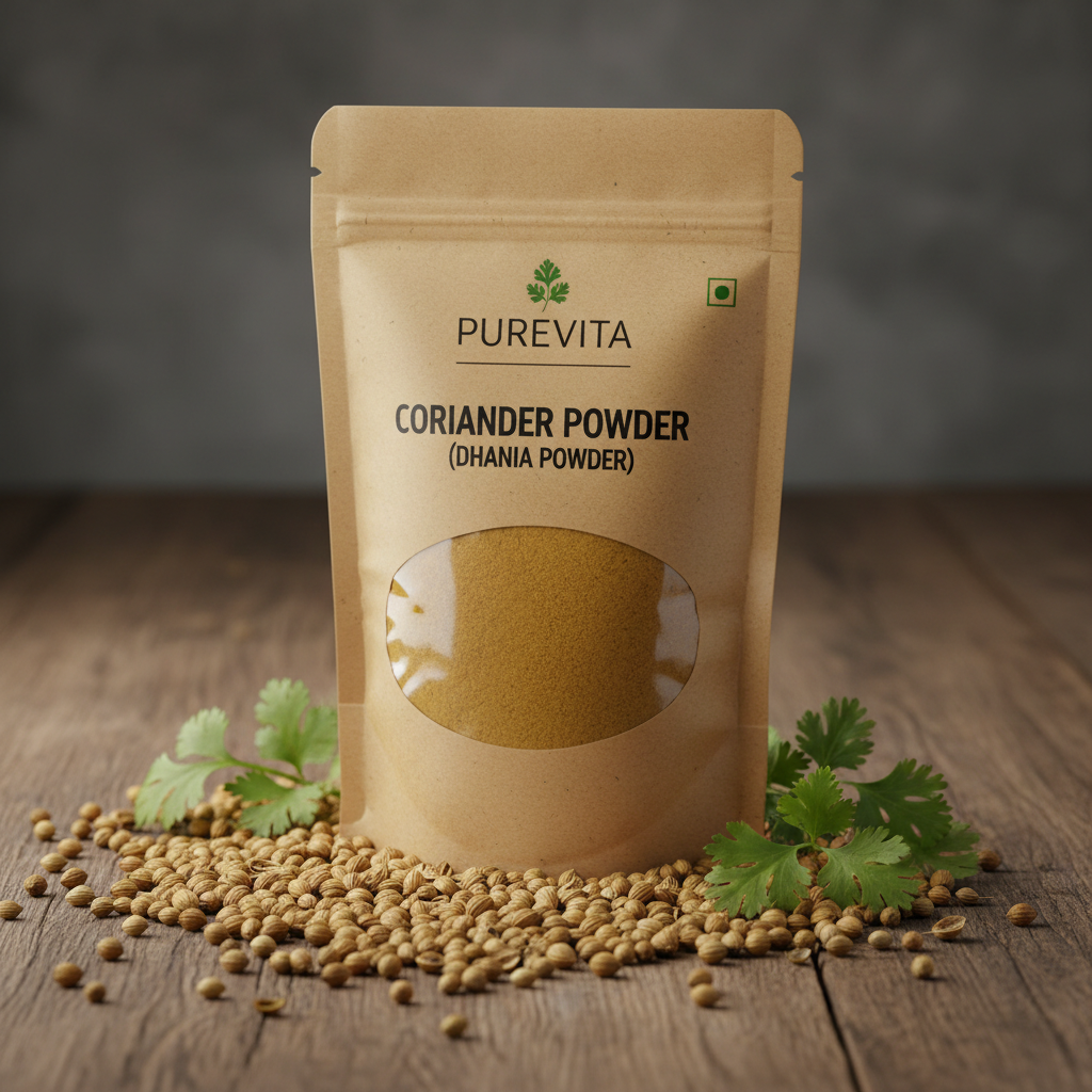 Purevita Coriander Powder (Dhania Powder) 100 g