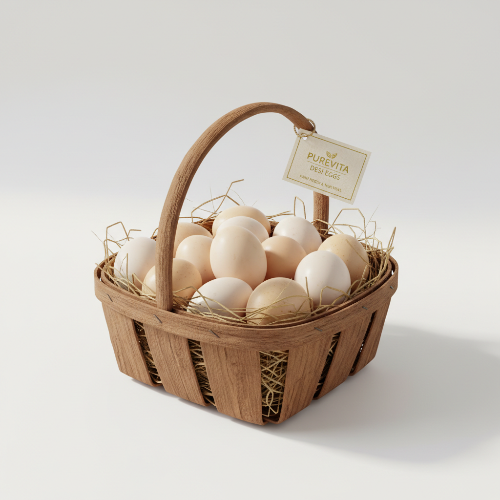 Purevita Desi Eggs 6 pcs