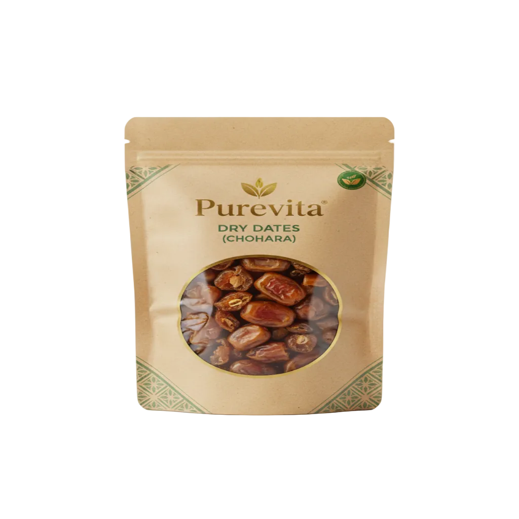 Purevita Dry Dates (Chohara) 500 g