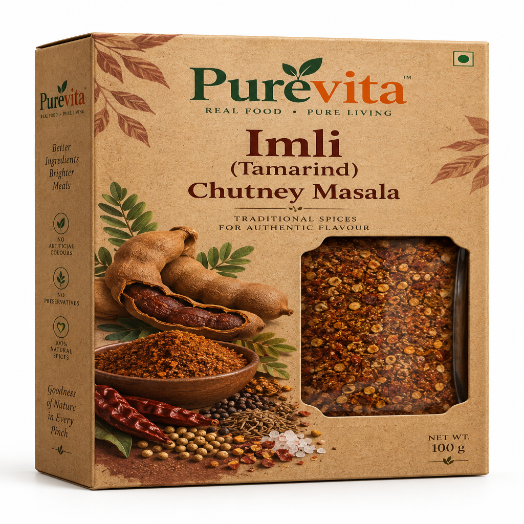 Purevita Imli (Tamarind) Chutney Masala 100 g