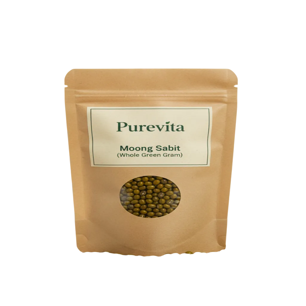 Purevita Moong Sabit (Whole Green Beans) 500 g