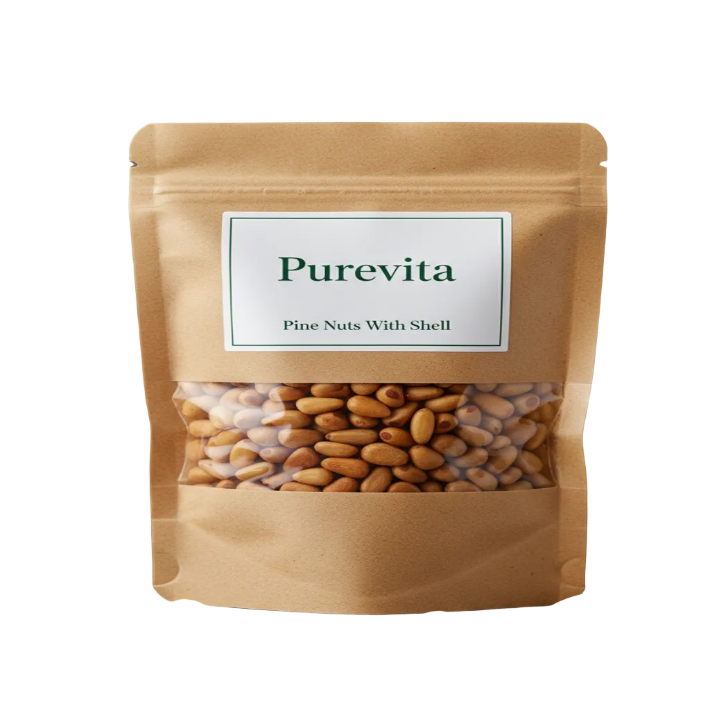 Purevita Pine Nut With Shell 500 g