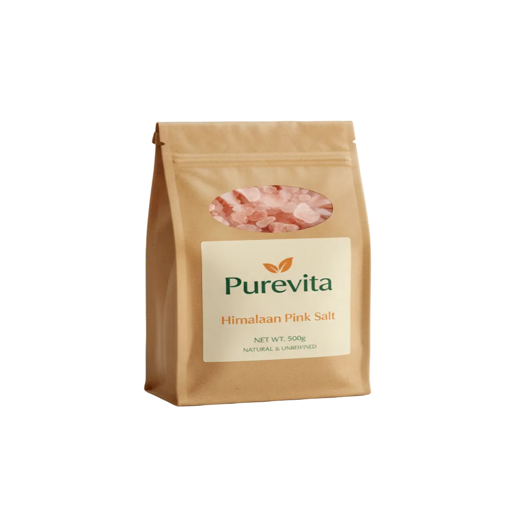 Purevita Pink Salt (Himalayan Pink Salt) 500 g