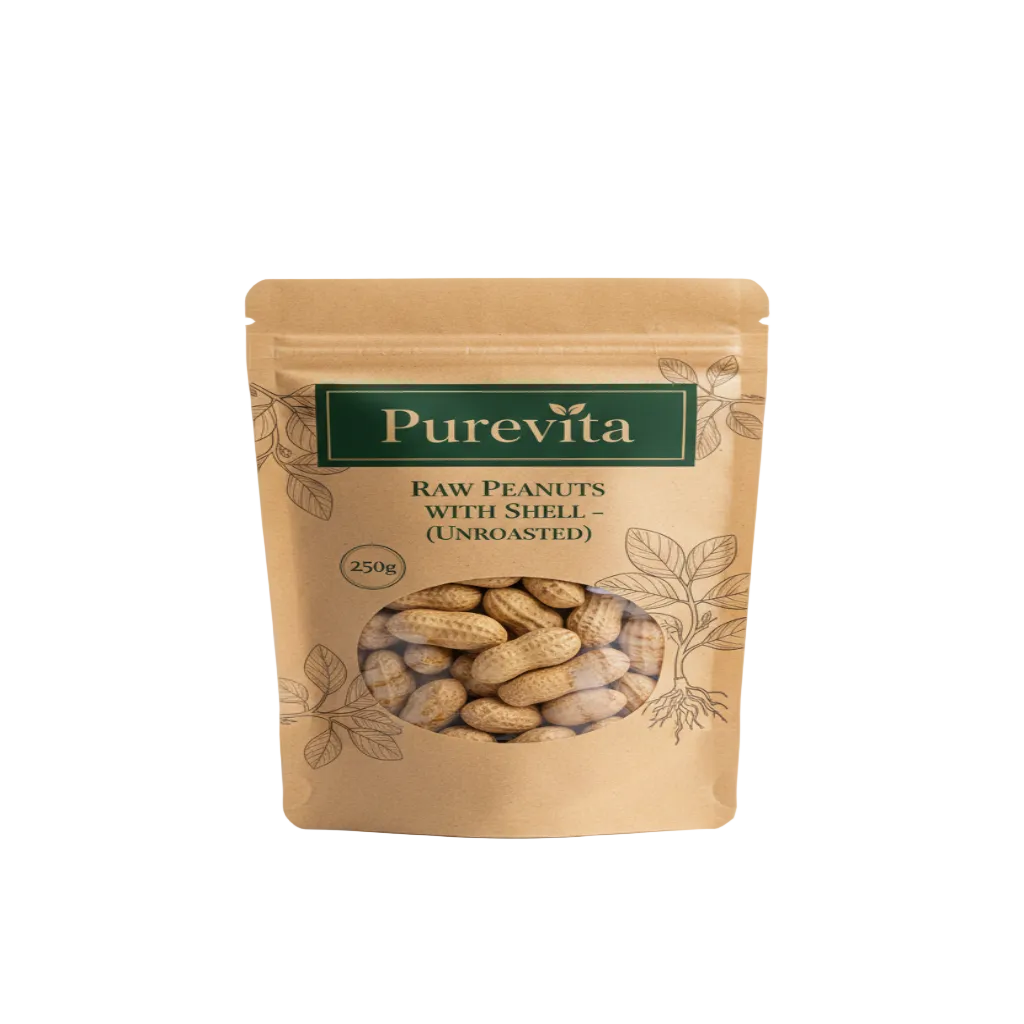 Purevita Raw Peanuts (Unroasted) 1 kg