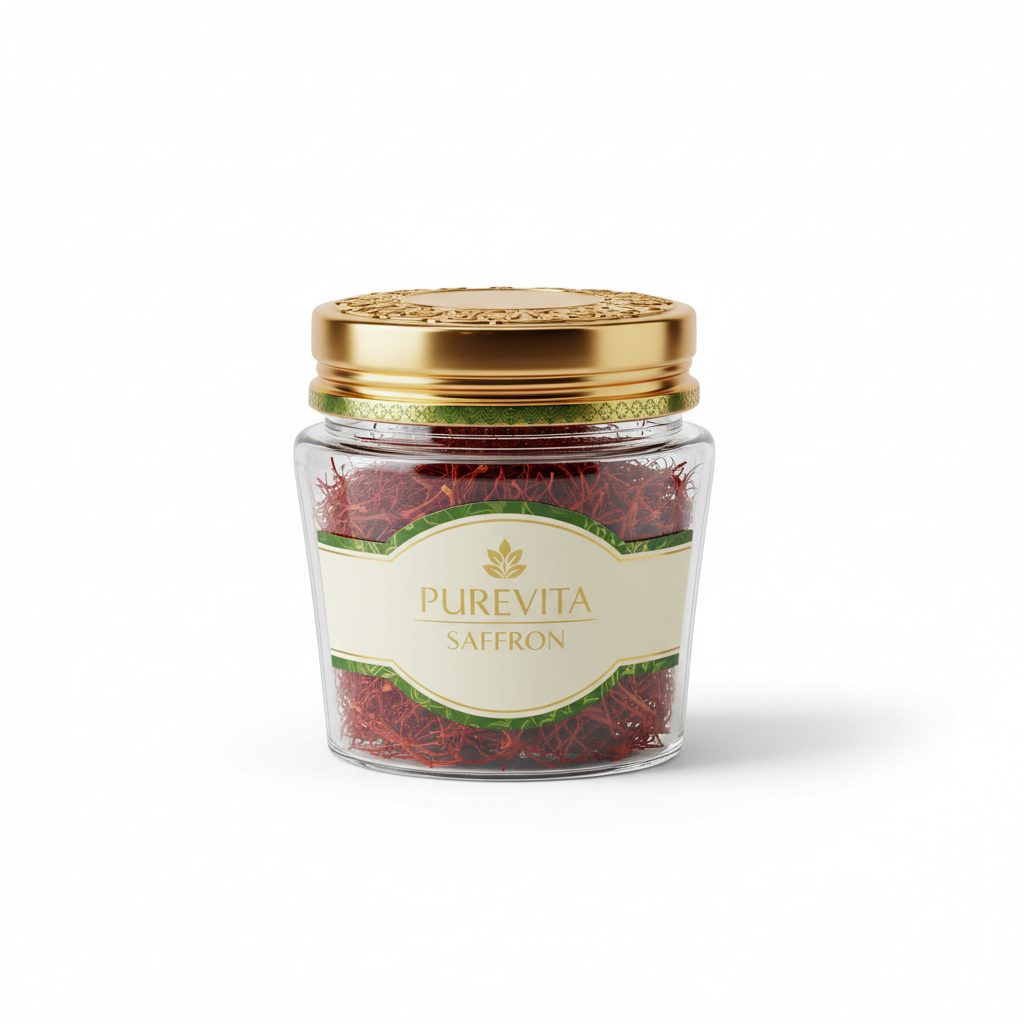 Purevita Crocus Flower (Saffron Zafran) 1 g