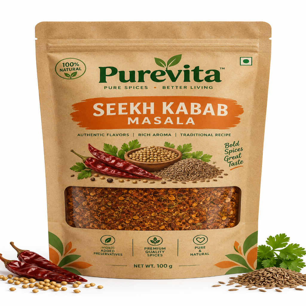 Purevita Seekh Kabab Masala 100 g