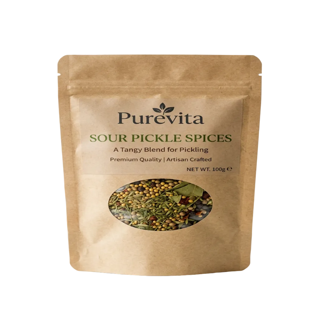 Purevita Sour Pickle Spices (Khatta Achari Masala) 100 g