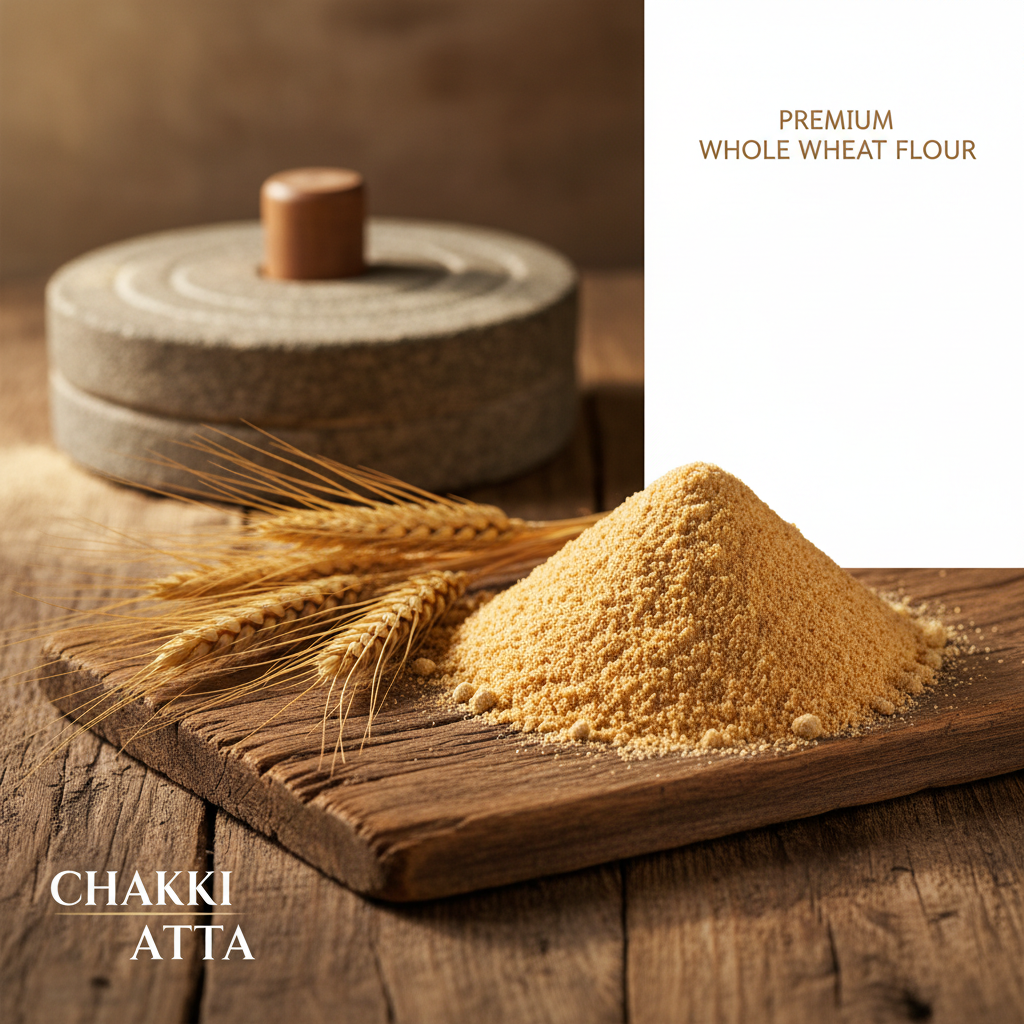 Purevita Whole Wheat Flour (Chakki Atta) 10 kg